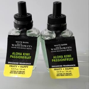 white barn Bath body works aloha kiwi passionfruit 2 enhanced wallflower…